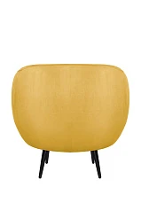 Мягкое кресло Benee Yellow на черных ножках в интернет-магазине в Краснодаре