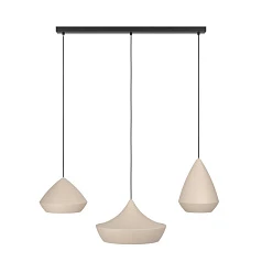 заказать стильные 390269 Люстра TORREMOLINOS, 3X28W (E27), L930, B365, H1500, сталь, черный/сталь, песочный в Краснодаре