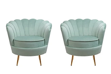 купить стильное Комплект кресел ракушка Pearl Green в Краснодаре