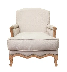Полукресло Mosca Beige Print в интерьере в Краснодаре