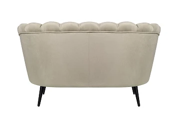 заказать Дизайнерский диван Pearl Double Taupe на черных ножках в Краснодаре