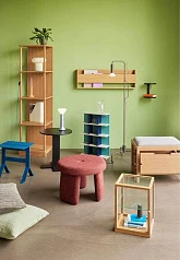 купить БАНКЕТКА BIFI HUBSCH, СВЕТЛО - СЕРЫЙ / НАТУРАЛЬНЫЙ в Краснодаре