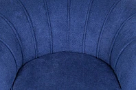 купить красивое Низкое кресло ракушка Pearl синий в интернет-магазине в Краснодаре