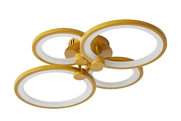 стильные Люстра Oris 4 rings gold в Краснодаре