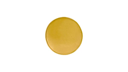 Кресло с пуфом ракушка Pearl Yellow в интернет-магазине в Краснодаре