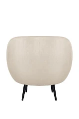 купить Мягкое кресло Benee Beige на черных ножках в Краснодаре