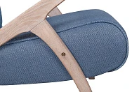 Низкое кресло Fobos blue в Краснодаре