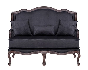 красивый Двухместный дизайнерский диван Brody Double Black на заказ в Краснодаре