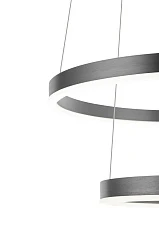 купить Люстра Orblaze 2 rings 800 black в Краснодаре