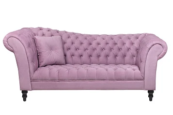 Двухместный диван Lina розовый в Краснодаре