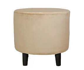фото Дизайнерский пуф Drum Beige в интерьере в Краснодаре