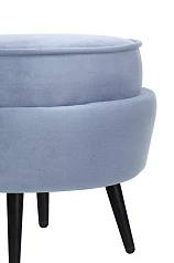 заказать Пуф Pearl Adorn Sky на черных ножках в Краснодаре