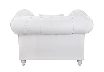 купить стильные Низкое кресло Dasen White в интернет-магазине в Краснодаре