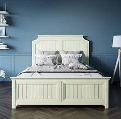 стильные Бежевая кровать "Olivia" 160х200 арт GA3001/16C в Краснодаре