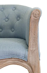 стильное Низкое кресло ретро Kandy Light Blue в Краснодаре