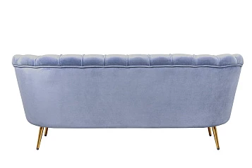 купить красивые Трехместный диван ракушка Pearl Triple Blue в интернет-магазине в Краснодаре