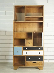 Стеллаж "Акварель (Aquarelle)" арт RE-17ETG/4 в Краснодаре