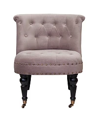 красивое Низкое кресло Aviana Taupe Velvet в Краснодаре