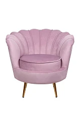 красивое Кресло ракушка Pearl Pink на заказ в Краснодаре