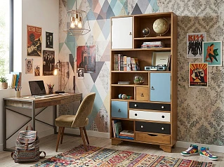 Стеллаж "Акварель (Aquarelle)" арт RE-17ETG/4 в Краснодаре