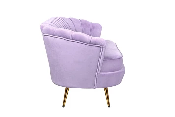Диван ракушка для гостиниц Pearl Triple Purple в интернет-магазине в Краснодаре