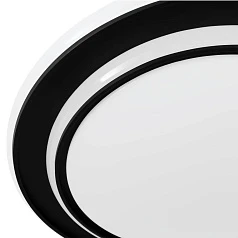 купить 902046 Светодиодный настенно-потолочный светильник с регулировкой цветовой температуры MOSCHETTA, 24W(LED), ?400,2700K, 4000K, 6500K, 2800lm, сталь, ч в Краснодаре