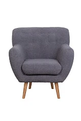 Низкое кресло Fuller Grey Boucle в Краснодаре