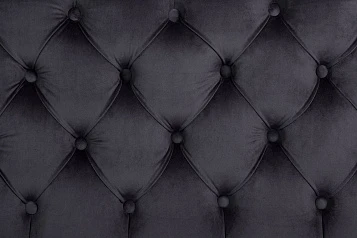 Прямой двухместный американский диван Sommet черный в Краснодаре