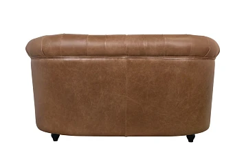 Кожаный диван лофт Karo Brown leather 2S в Краснодаре