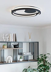 заказать 901821 Светодиодный настенно-потолочный светильник с регулировкой цветовой температуры MEZZOMONTE, 1X20W 1X20W(LED LED), 2700-6500K, 2220 2220lm, алюм в Краснодаре