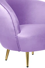 Мягкое кресло для гостиниц Small Benee Purple в Краснодаре