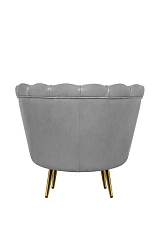 купить красивые Низкое кресло ракушка Pearl Grey V2 в интернет-магазине в Краснодаре