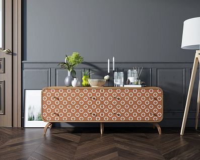 Комод "Ellipse print" c принтом 3 арт EL01/Print_3