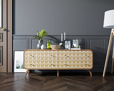 Комод "Ellipse print" c принтом 1 арт EL01/Print_1